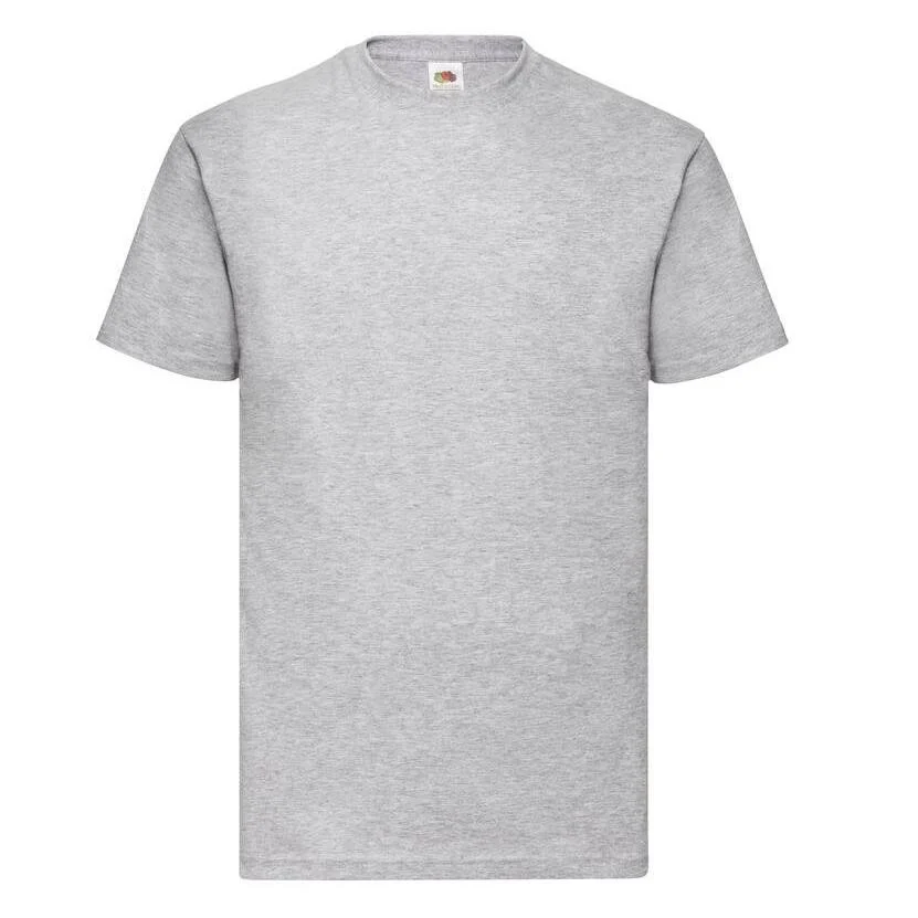 Fruit of the Loom SC220 T-shirt Ronde Hals – Heather Grey