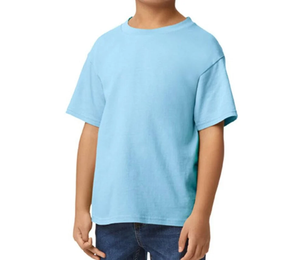 Gildan GN650B Kinder T-shirt 180 – Light Blue