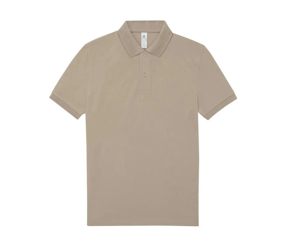 B&C BCU424 Fijne Piqué Polo – Mastic