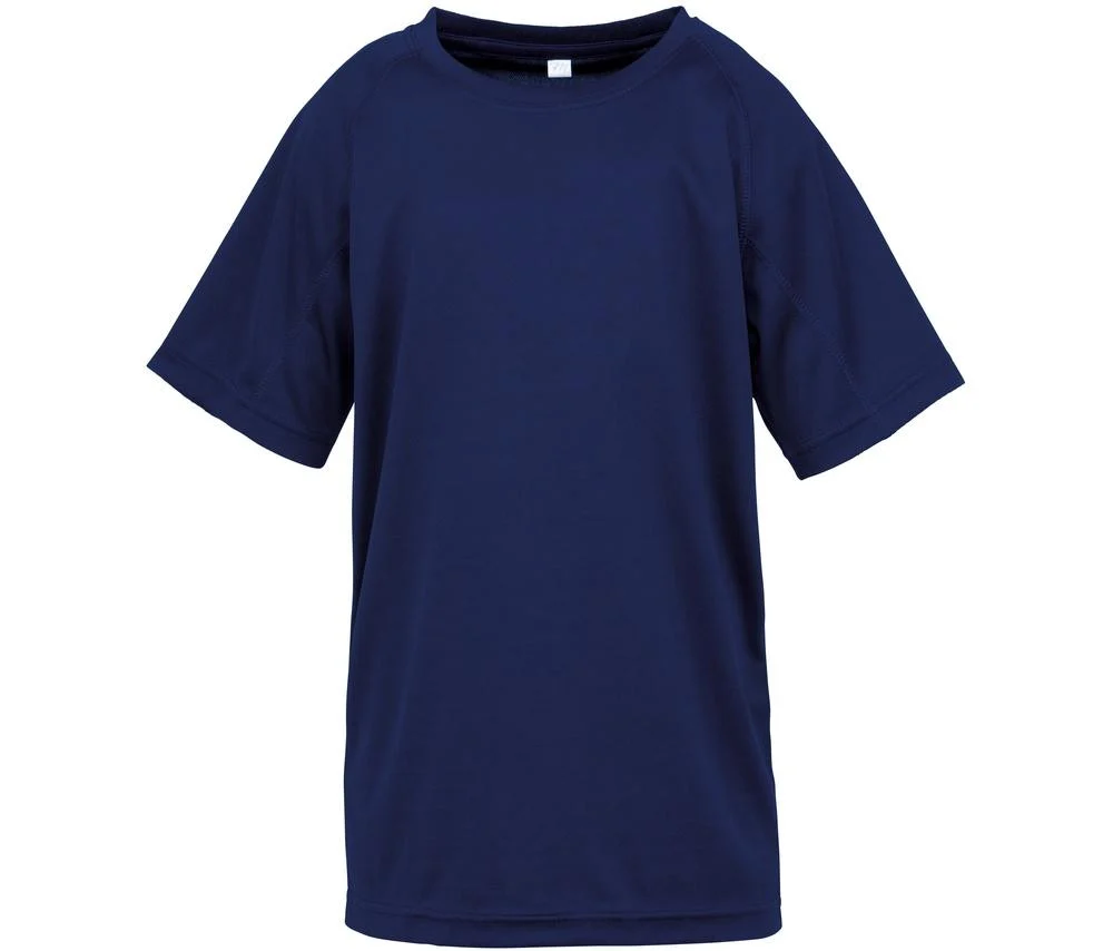 Spiro SP287J Aircool Kinder T-shirt – Navy
