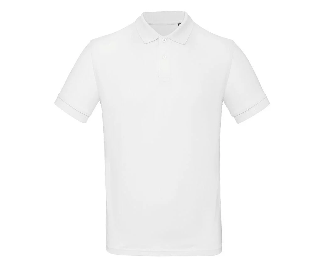 B&C BC400 Inspire Polo Heren – White