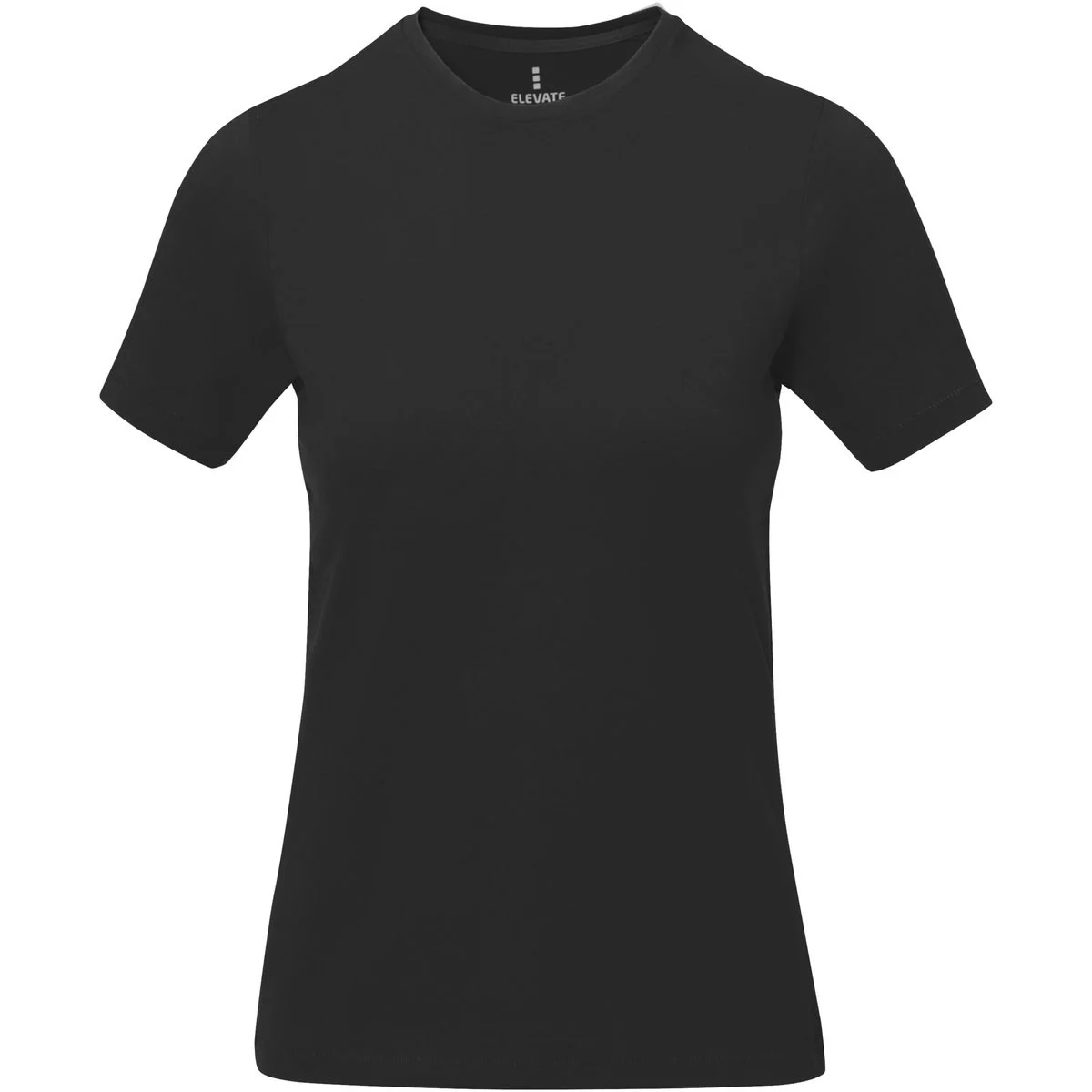 Elevate 38012 Nanaimo T-shirt Dames – Effen zwart