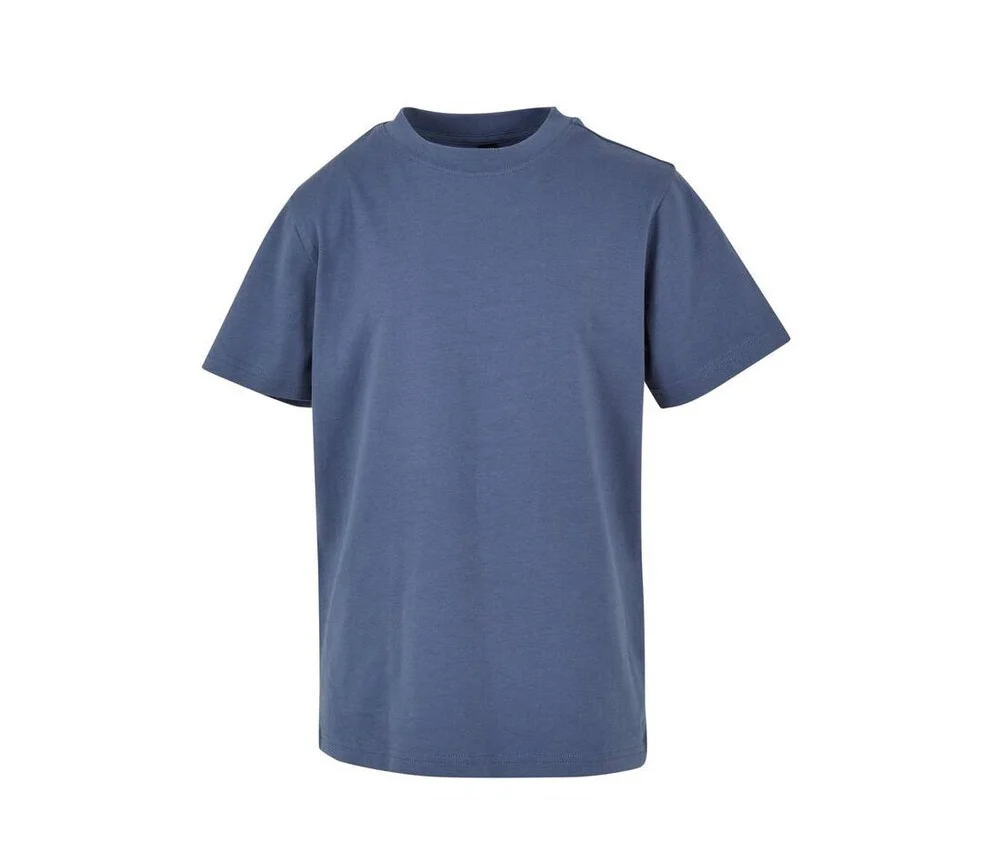 Build Your Brand BY116 Kids Basic Tee – Vintage Blue