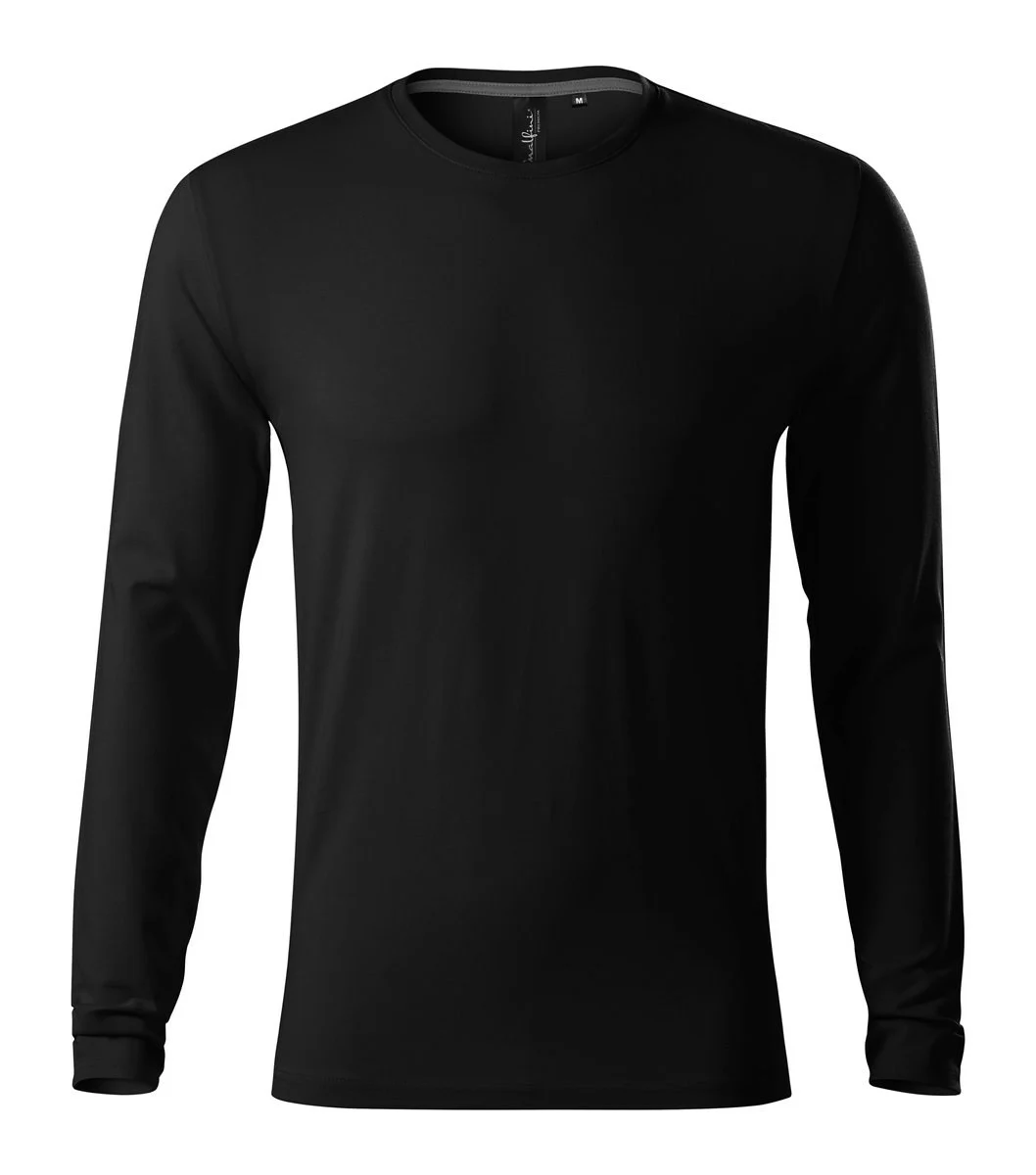 Malfini 155 T-shirt Lange Mouwen Heren – Zwart