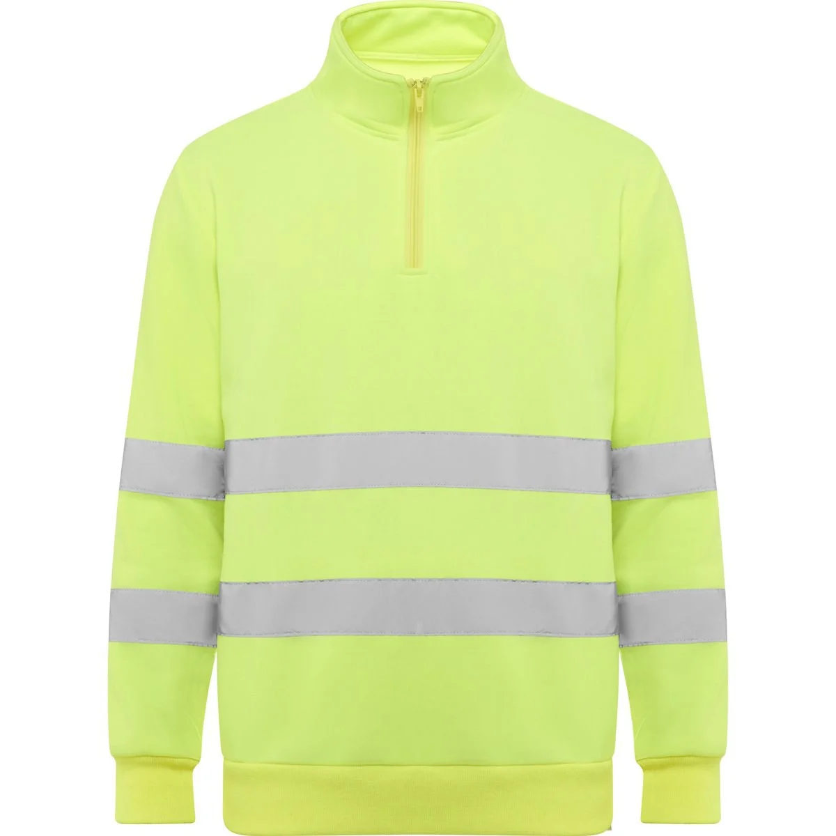 Roly HV9314 Spica Sweater met Rits Hoge Zichtbaarheid – Yellow Fluor