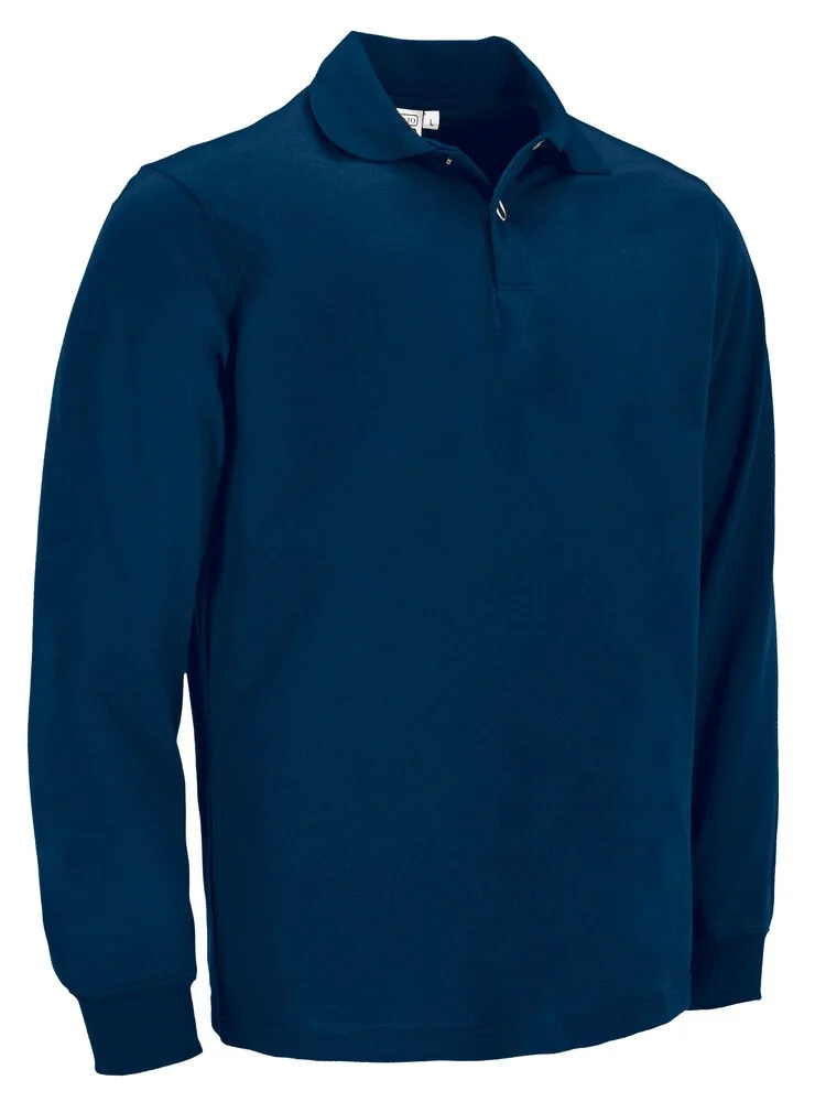 Valento POVASEN Sena Polo Lange Mouwen – orion navy blue