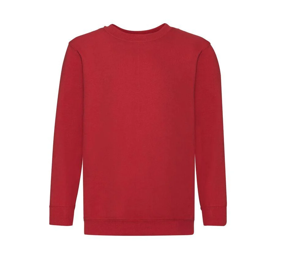 Fruit of the Loom SC351 Kindersweater – Red