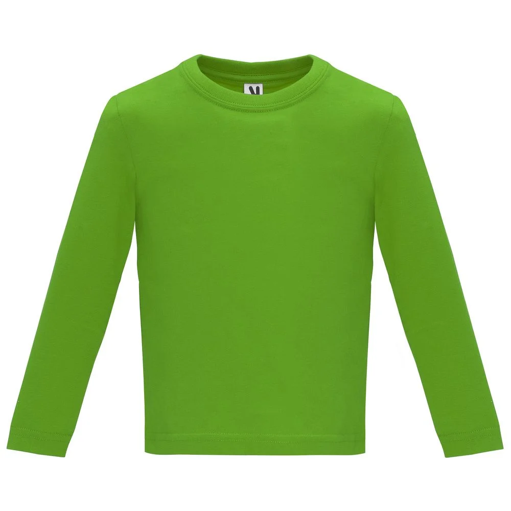 Roly CA7203 Baby T-shirt Lange Mouwen – Grasgroen