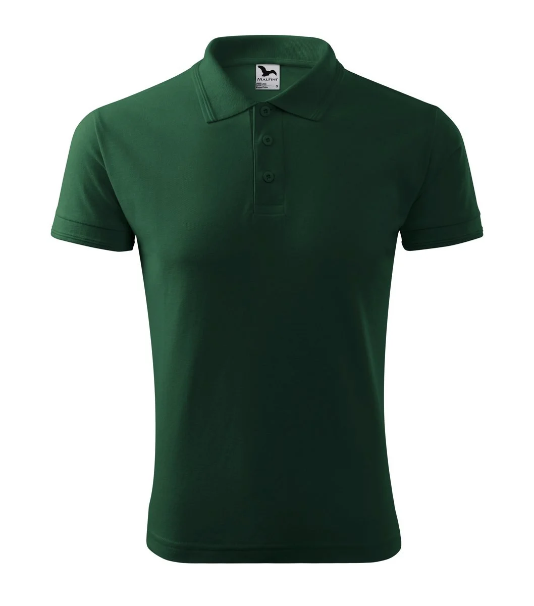 Malfini 203 Polo Heren – Donkergroen