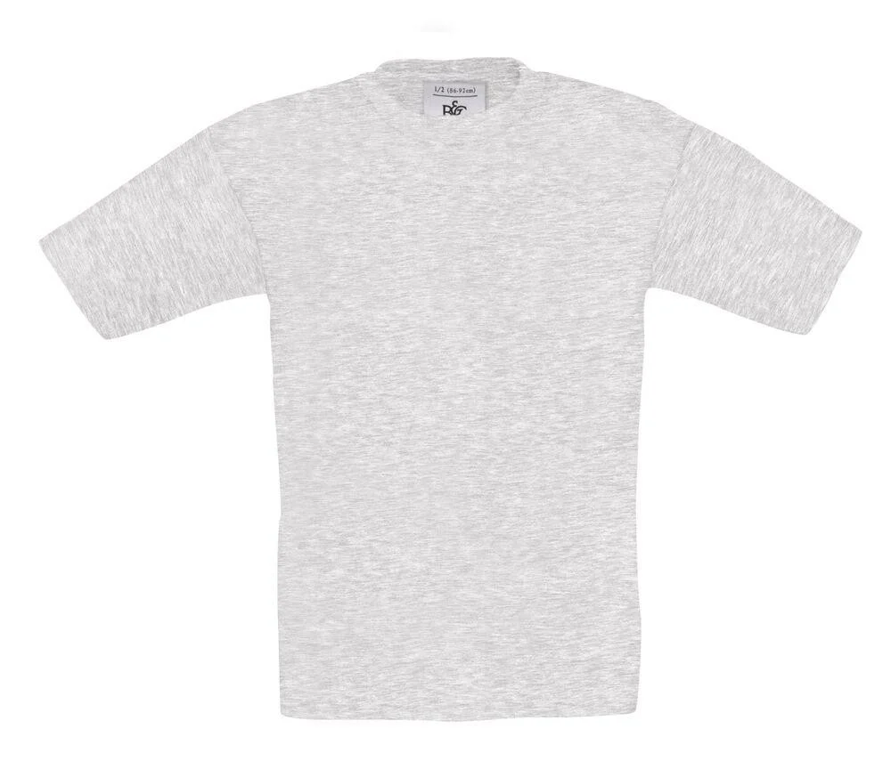 B&C BC191 Exact 190 Kinder T-shirt – Ash