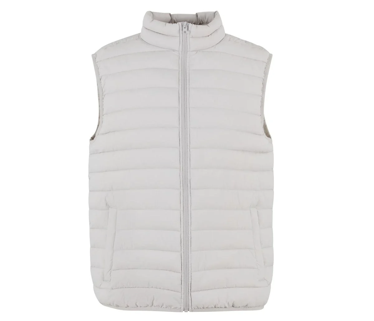 New Morning Studios NM033 Light Puffer Gewatteerde Bodywarmer – Light Asphalt