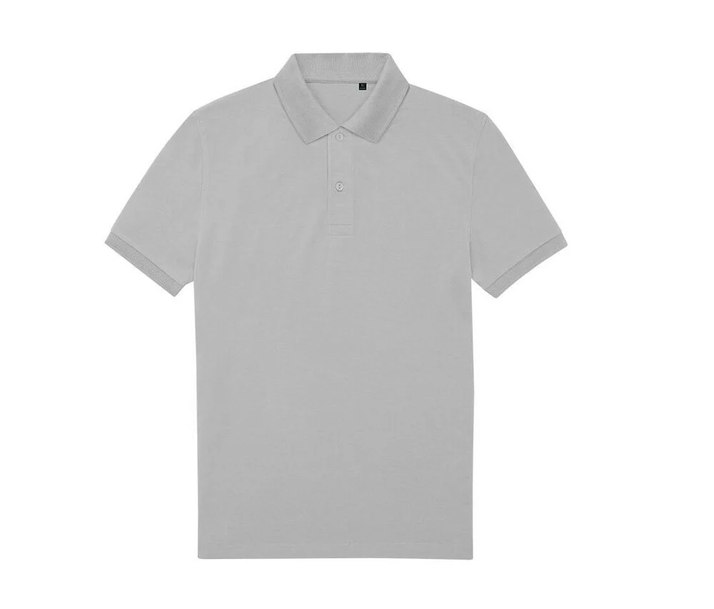 B&C BCU428 65/35 Gerecycled Polyester Polo Heren – Pacific Grey