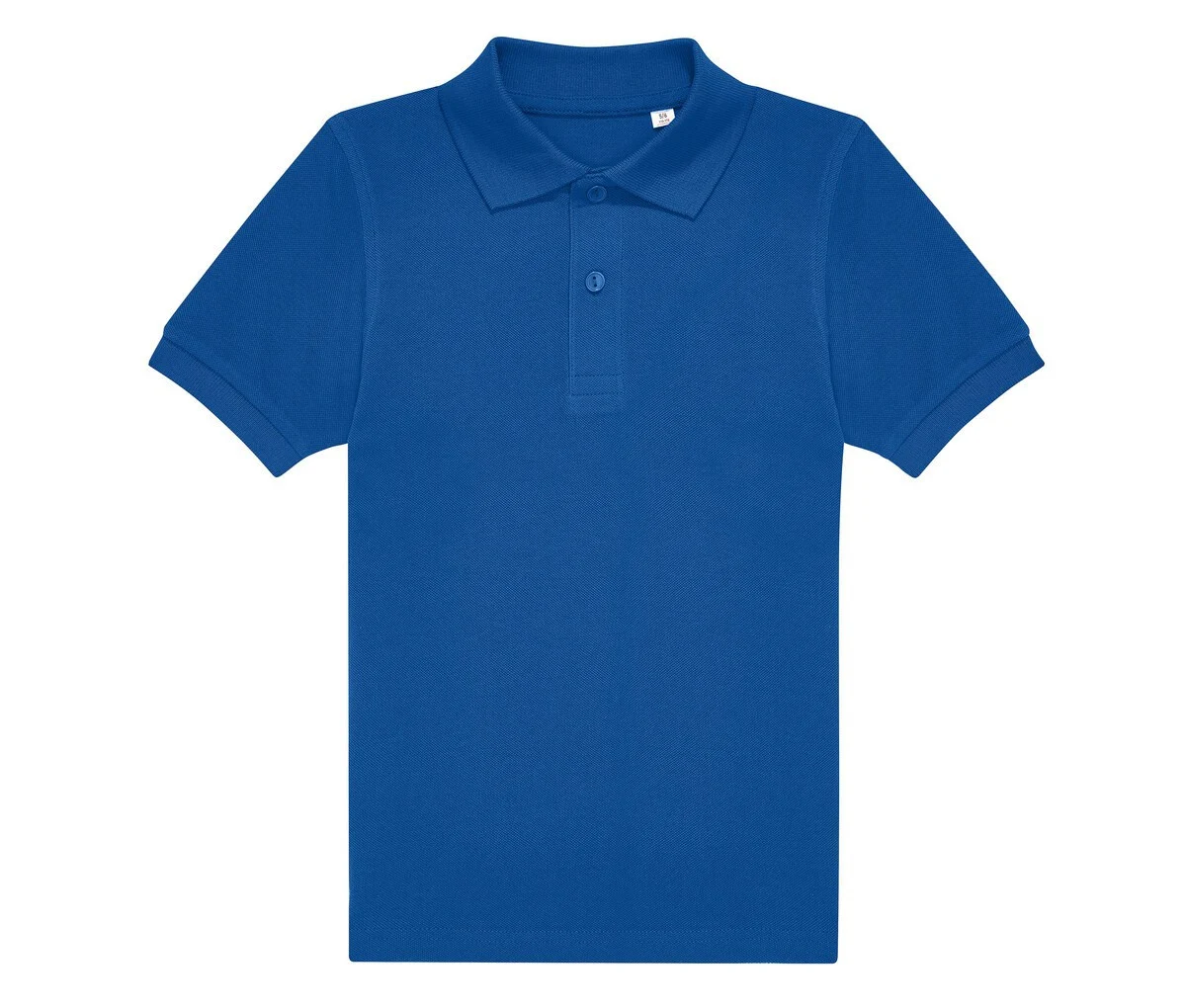 B&C BCK424 Fijne Piqué Kinderpolo – Royal Blue