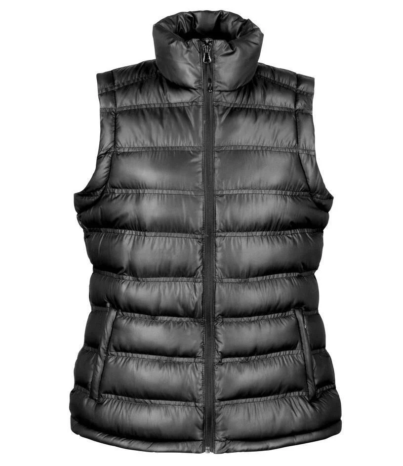 Result R193F Ice Bird Gewatteerde Bodywarmer Dames – Black