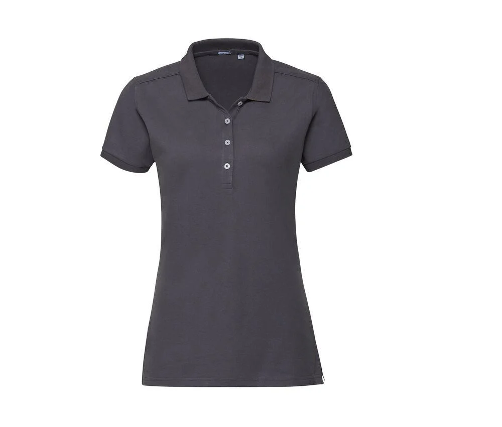 Russell JZ565 Stretch Polo Dames – Convoy Grey