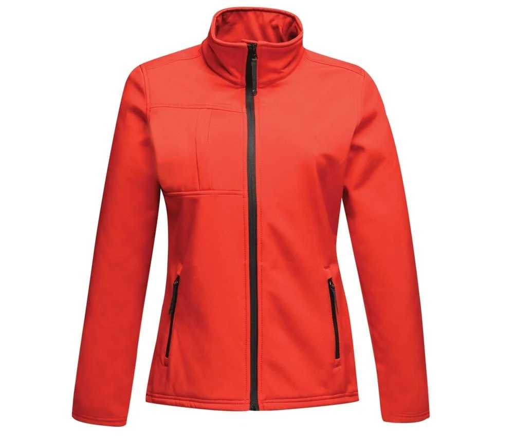 Regatta RGA689 3-laags Softshell Jas Dames – Classic Red / Black