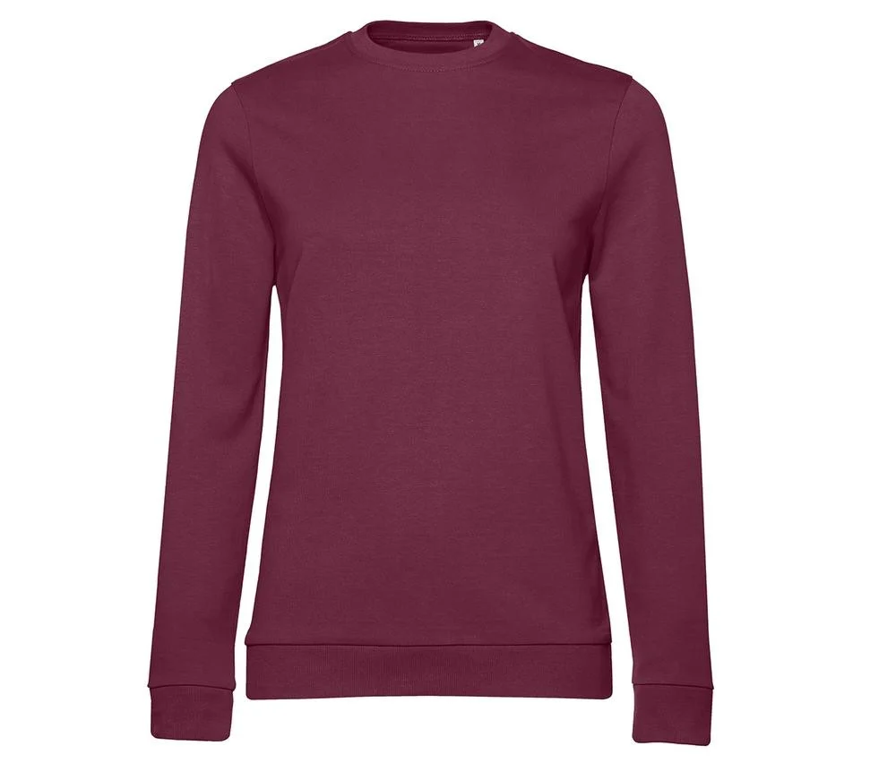 B&C BCW02W Sweater Dames – Wine