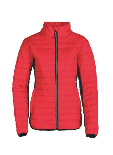 Pen Duick PK518 Boston Gewatteerde Jas Dames – Red/Black