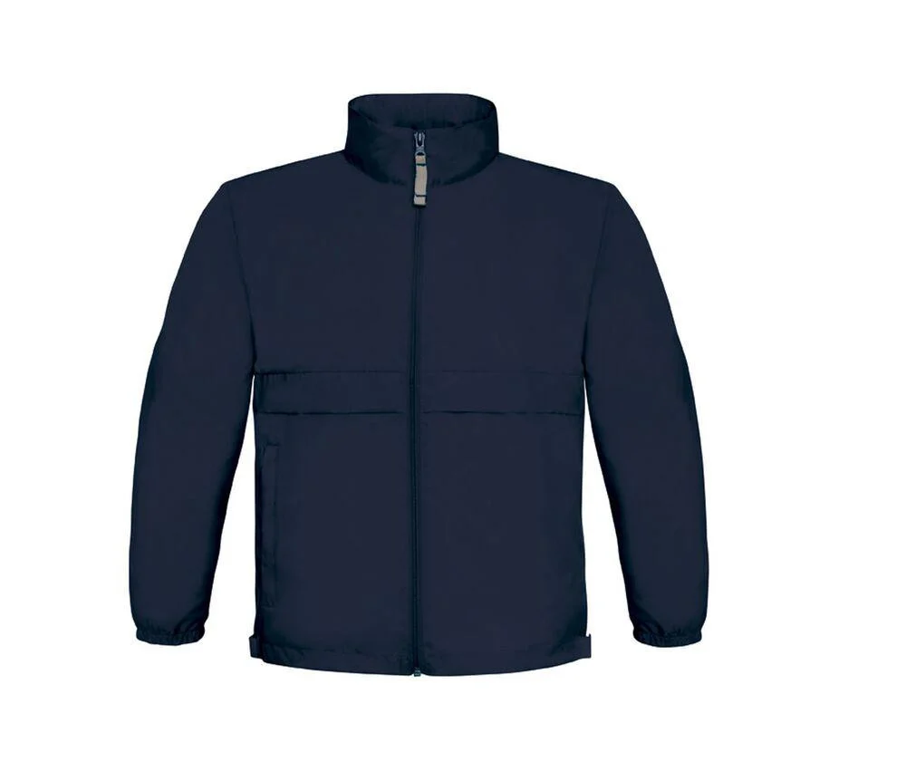 B&C BC301 Sirocco Windjack Kinderen – Navy