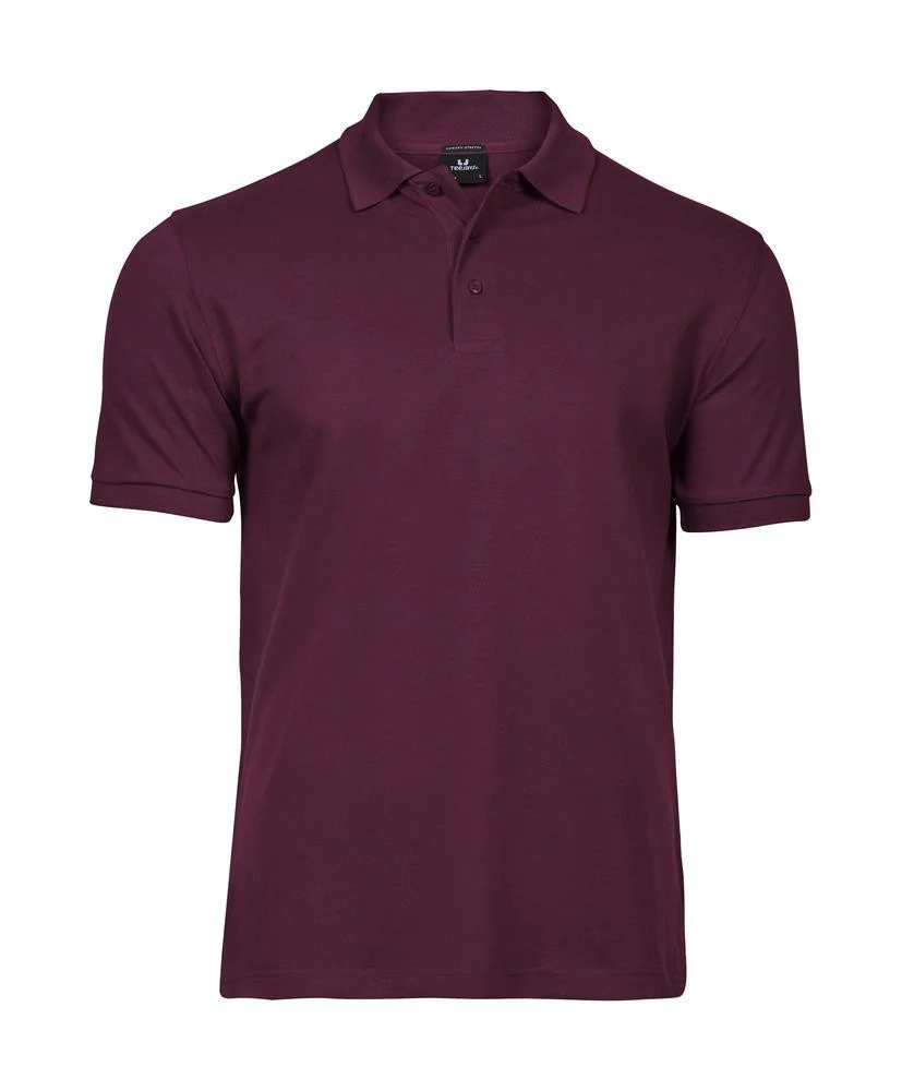 Tee Jays TJ1405 Luxury Stretch Polo Heren – Wine