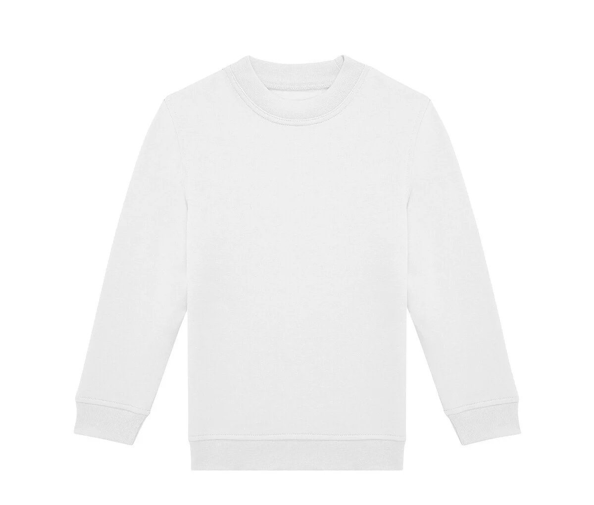 B&C ID332K Kindersweater – White