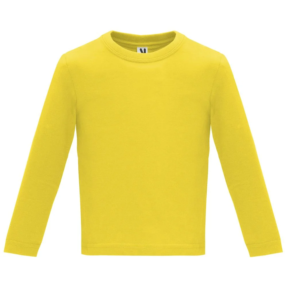 Roly CA7203 Baby T-shirt Lange Mouwen – Geel