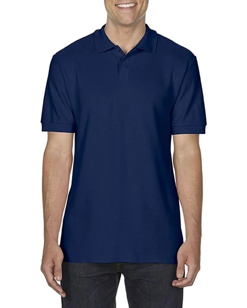 Gildan GN480 Softstyle Dubbele Piqué Polo – Navy