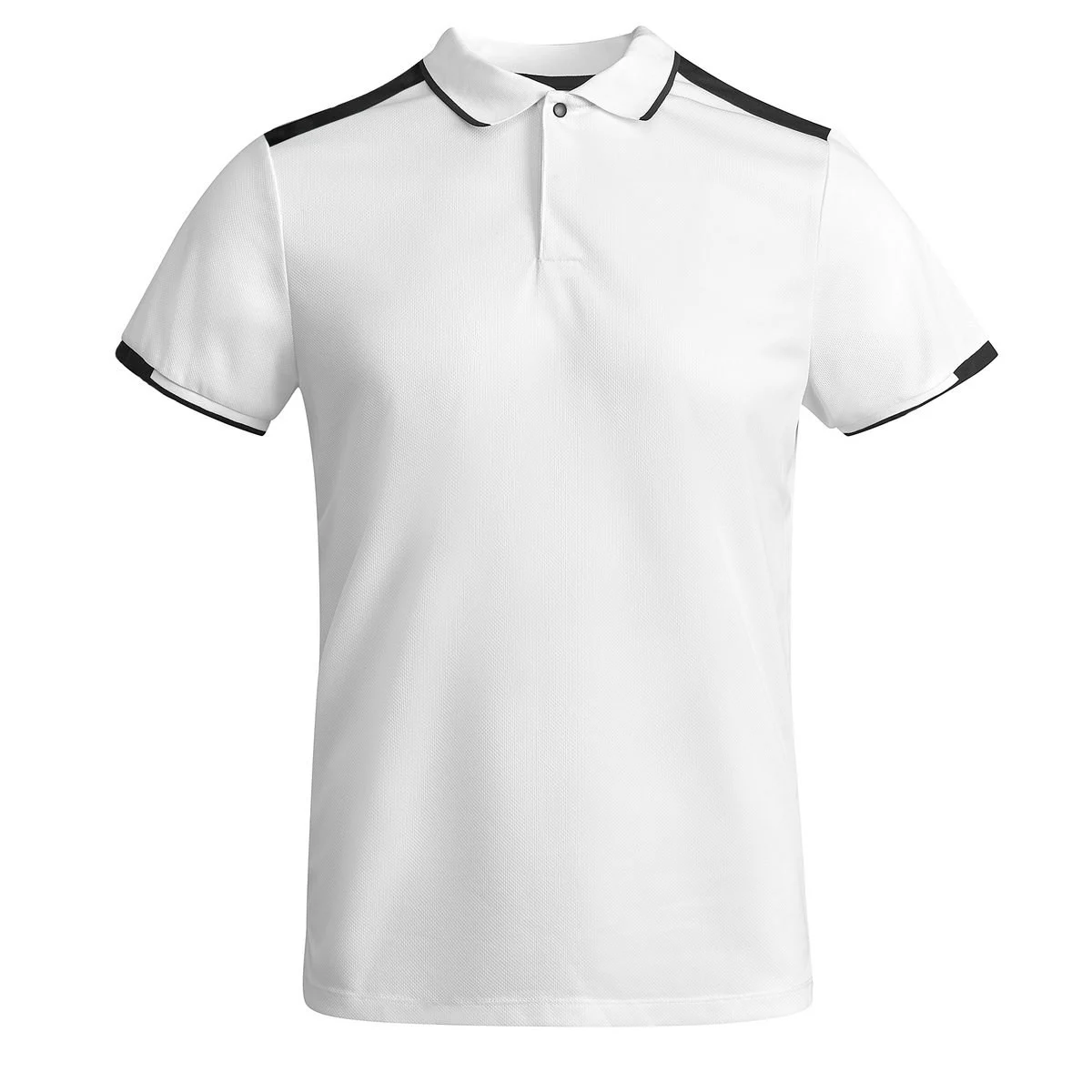 Roly PO0402 Tamil Technische Polo – White/Black