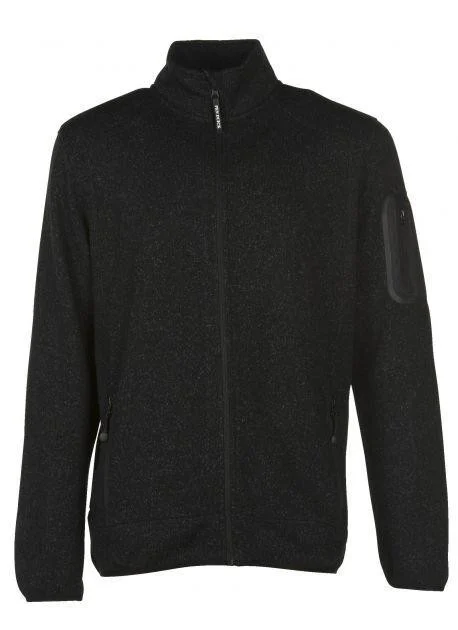 Pen Duick PK410 Cruise Fleecejas Heren – Heather Black
