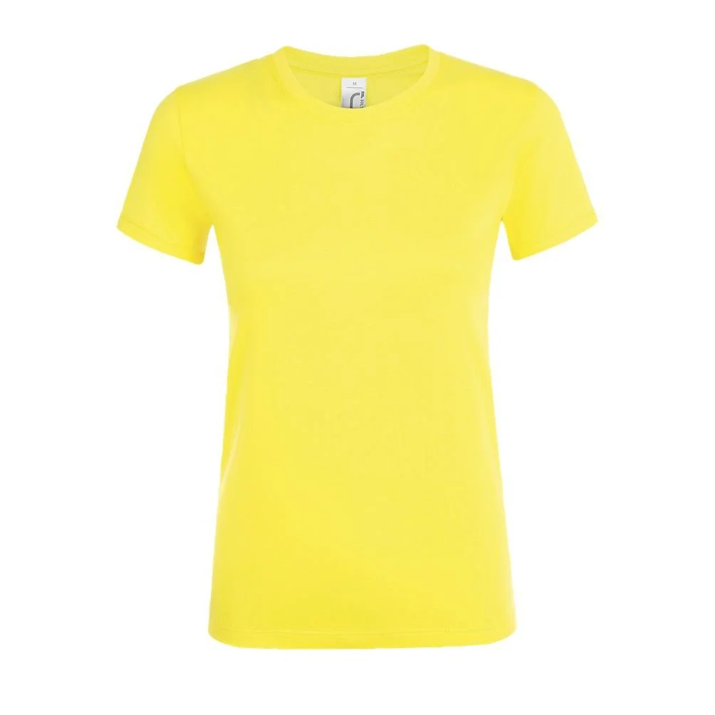 SOL'S 01825 Regent T-shirt Dames – Citroengeel