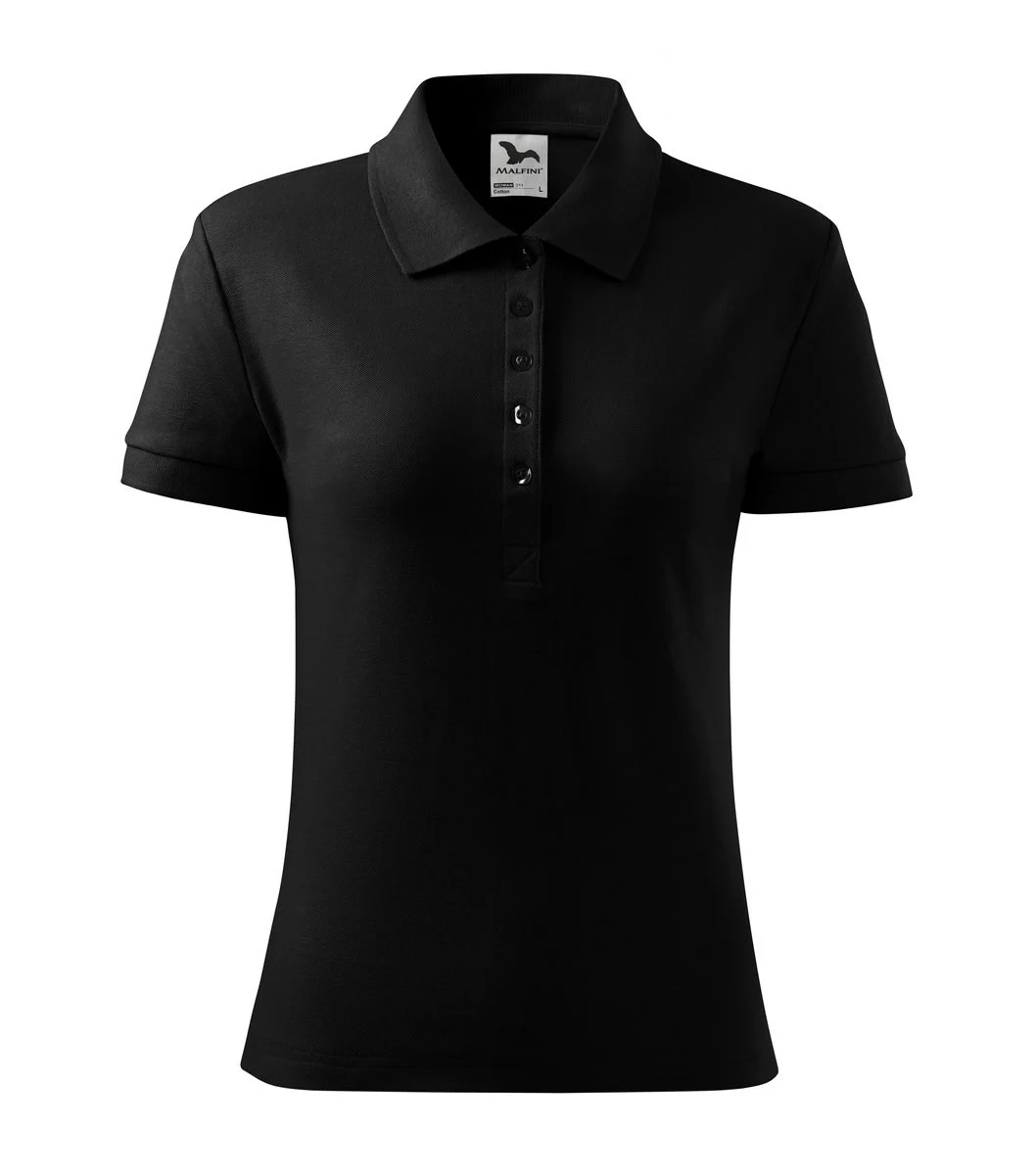 Malfini 213 Polo Dames – Zwart