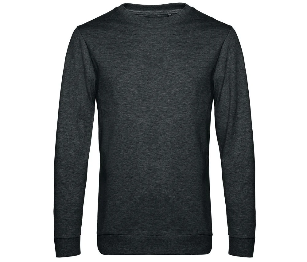B&C BCU01W Sweater – Heather Asphalt