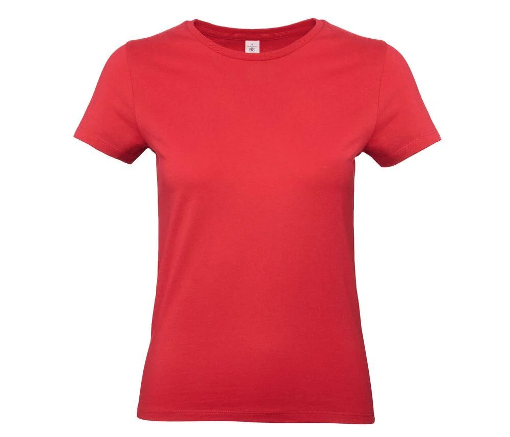 B&C BC04T #E190 T-shirt Dames – Red