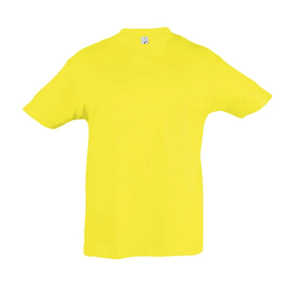 SOL'S 11970 Regent T-shirt Kinderen – Citroengeel