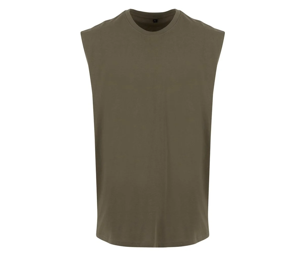 New Morning Studios NM016 Mouwloos T-shirt – Olive
