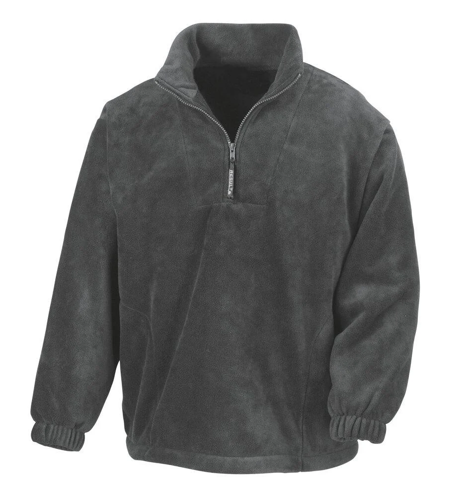 Result RS033 Polartherm Fleecetrui met Rits Heren – Oxford Grey