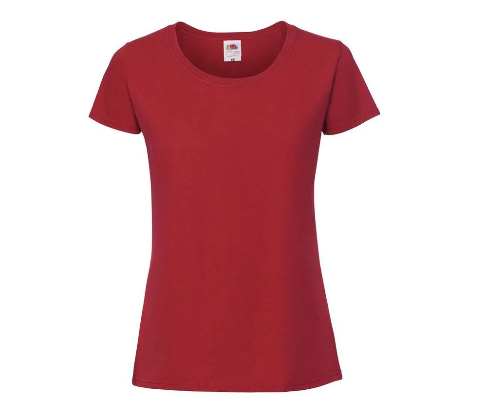 Fruit of the Loom SC200L T-shirt Dames – Red