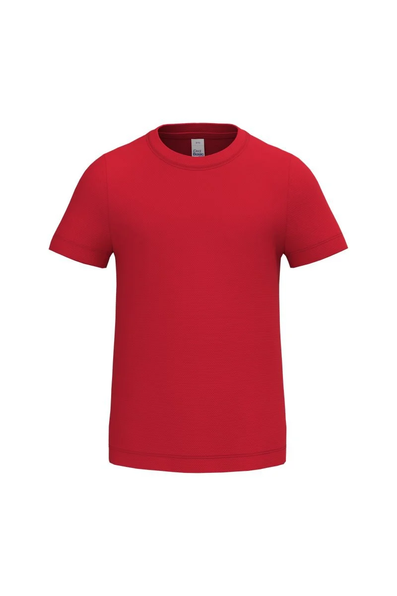 iDeal Basic Brand IB302 Mercury Sport T-shirt Kinderen – Ideal Red