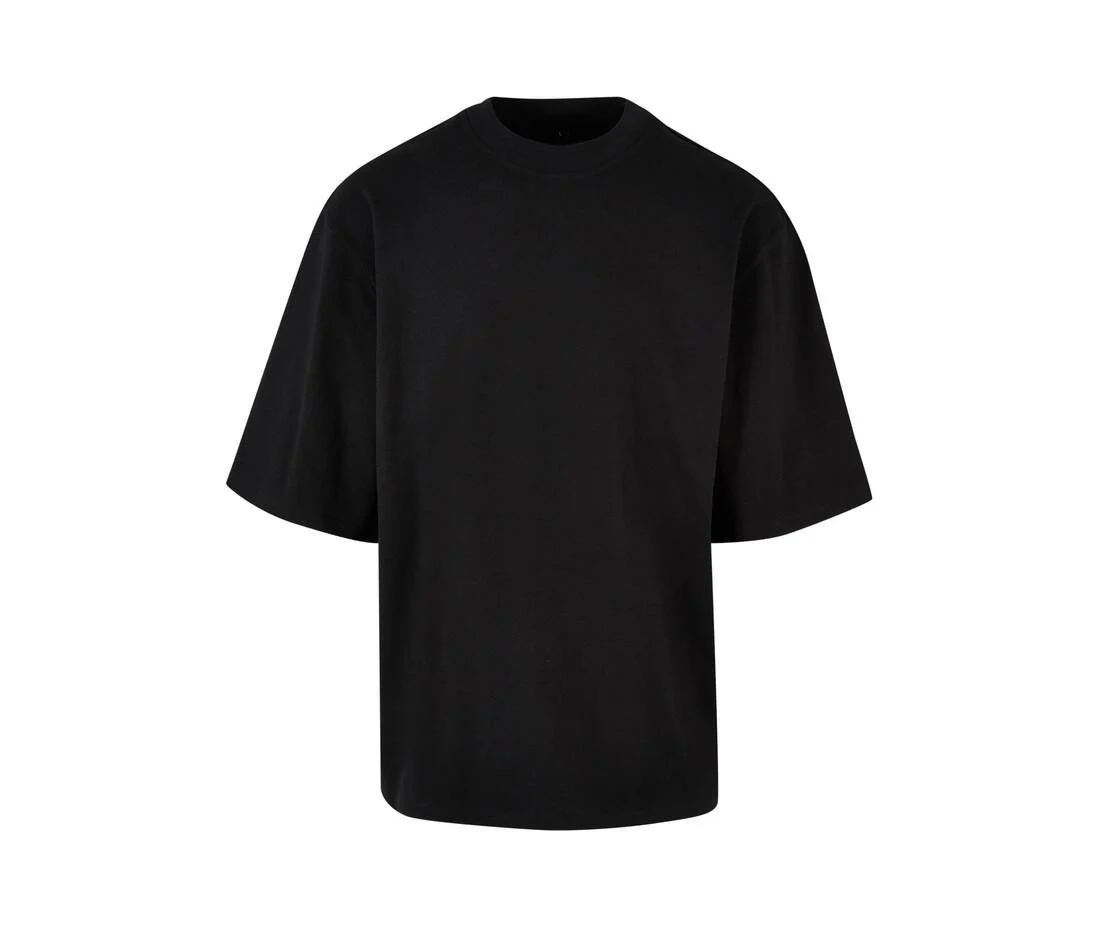 Build Your Brand BY256 T-shirt met Oversized Mouwen – Black