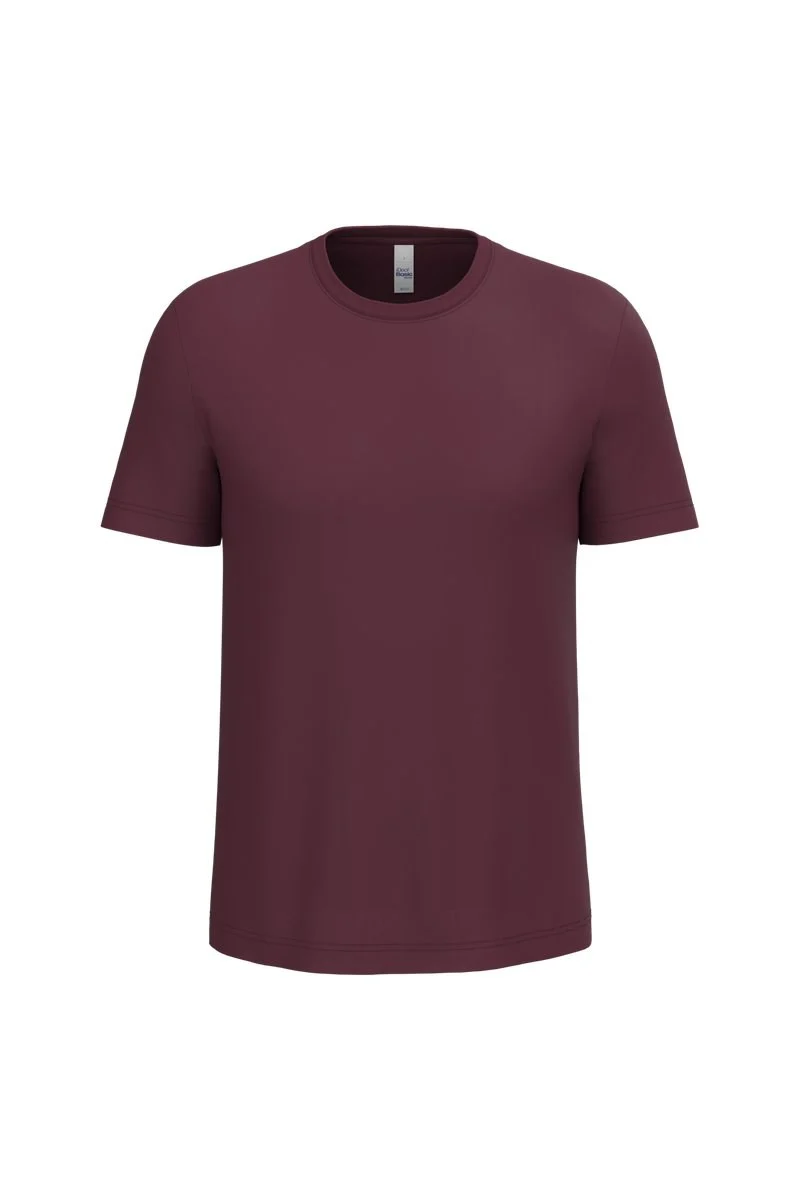 iDeal Basic Brand IB310 T-shirt Heren – Ideal Burgundy