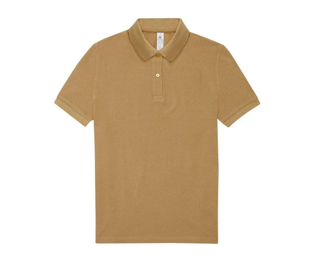 B&C BCU424 Fijne Piqué Polo – Meta Gold