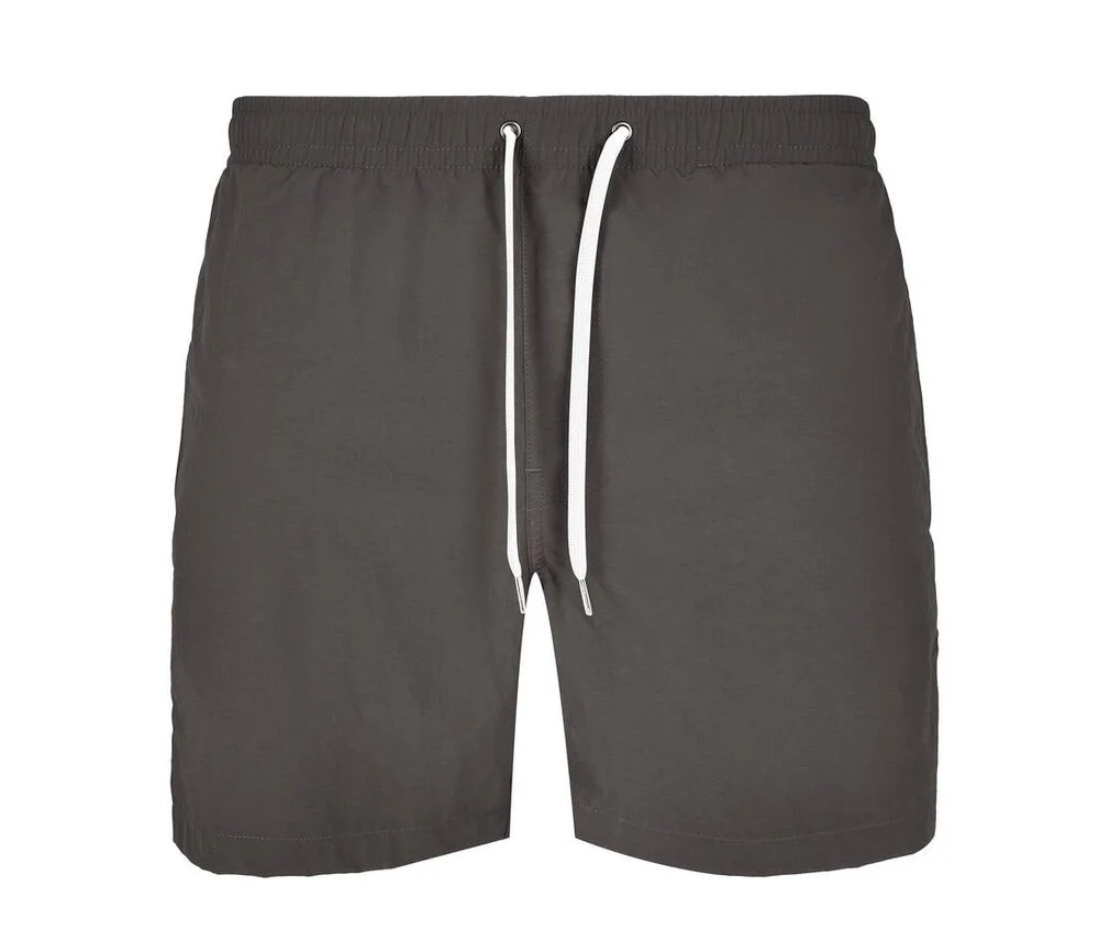 Build Your Brand BY050 Strandshort Heren – Dark Shadow