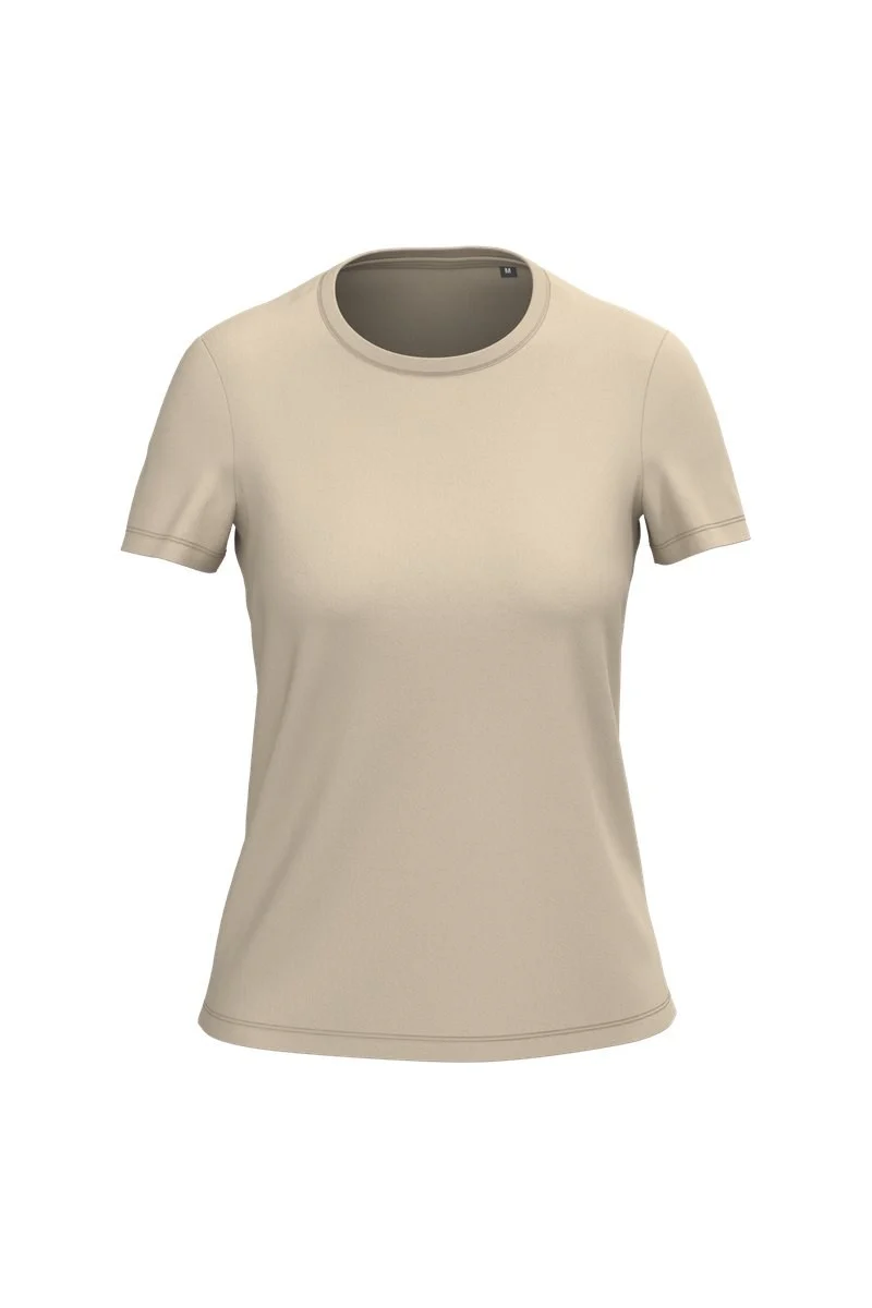 Kariban K3052IC Biologisch T-shirt Dames – Licht zand