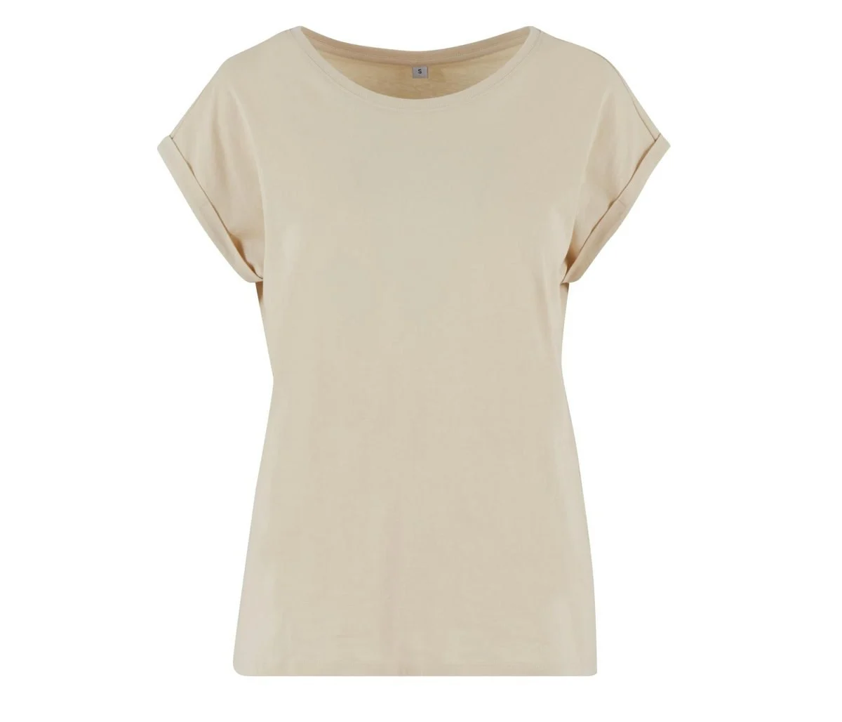 New Morning Studios NM007 Extended Shoulder Tee Dames – Sand