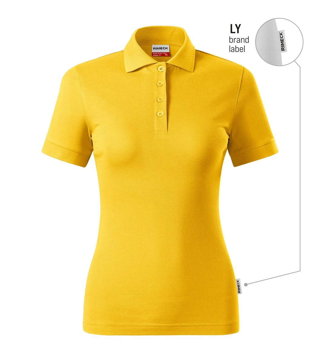 Rimeck R21 Heavy Polo – geel 04 (merklabel)