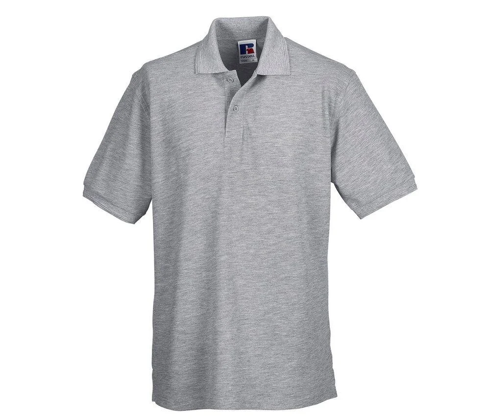 Russell JZ599 Duurzame Polykatoen Polo – Light Oxford