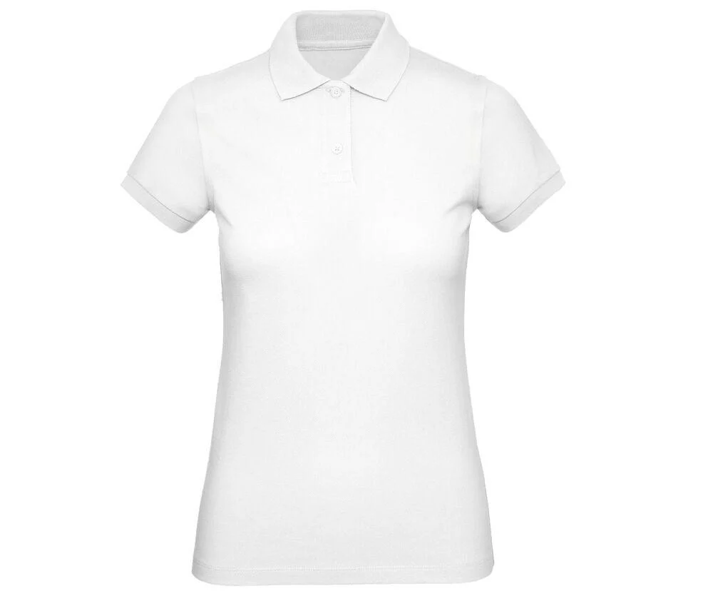B&C BC401 Inspire Polo Dames – White