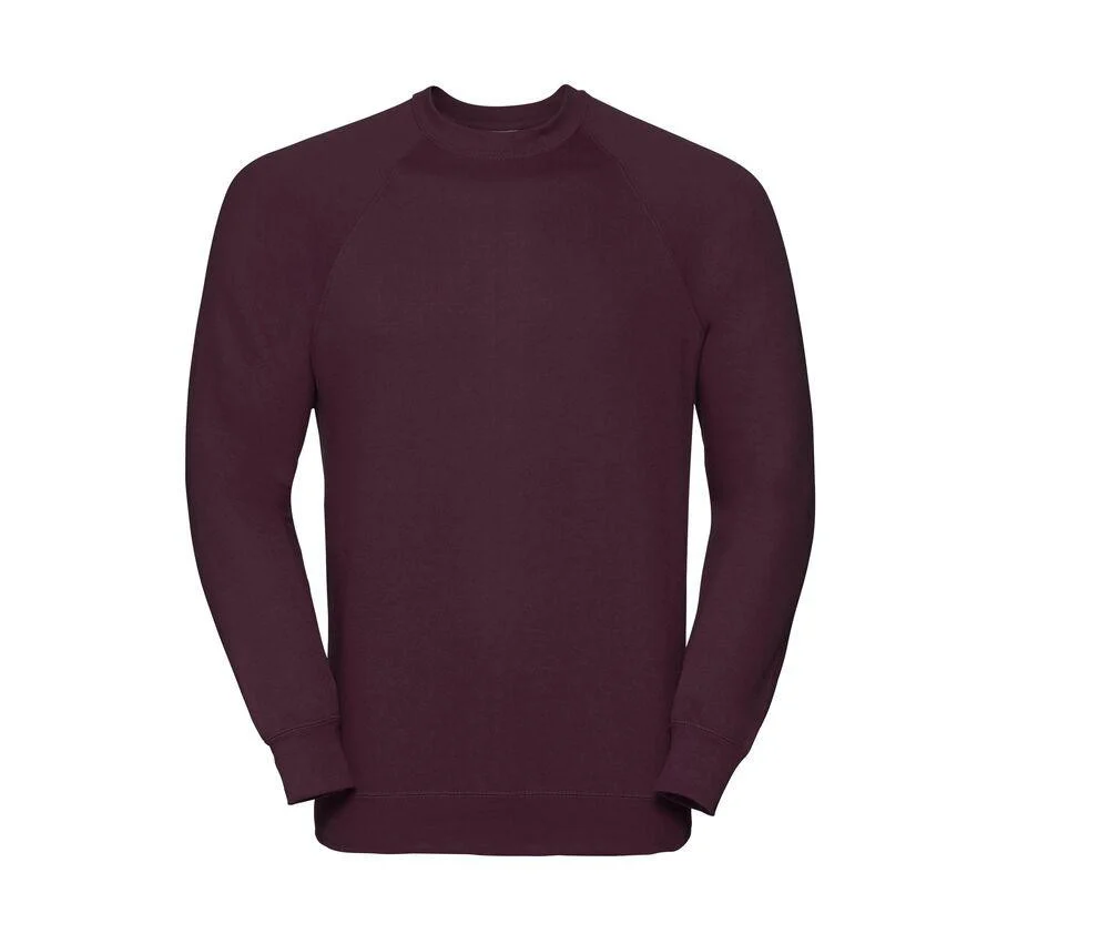 Russell JZ762 Klassieke Sweater – Burgundy
