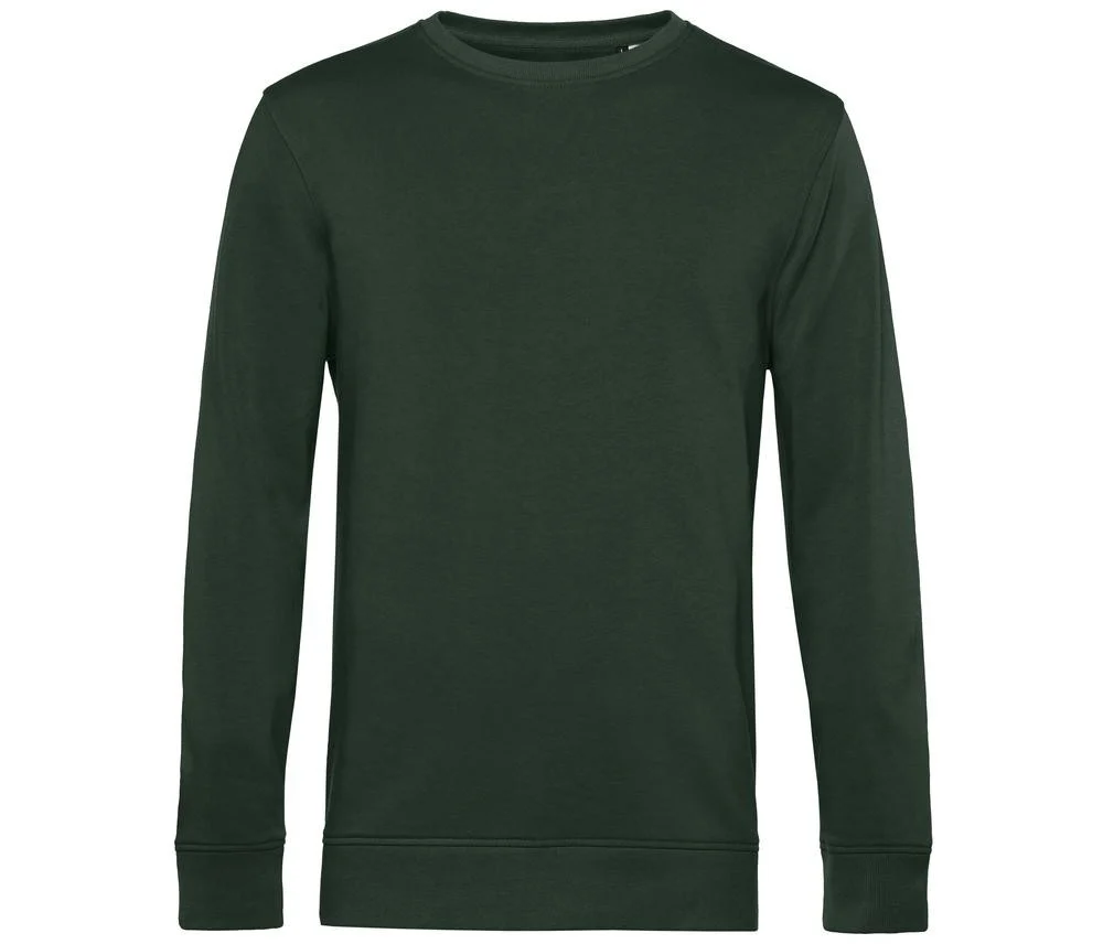 B&C BCU31B Biologische Sweater – Forest Green