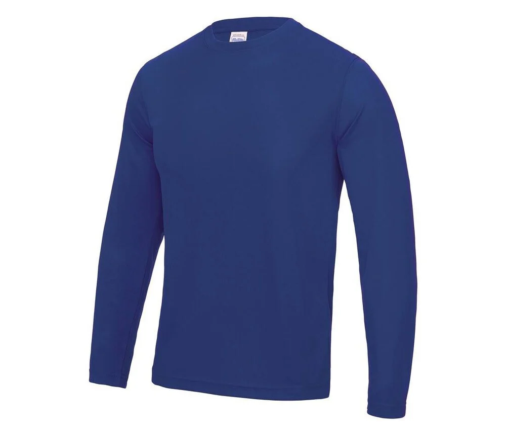 Just Cool JC002 Neoteric Sport T-shirt Lange Mouwen Heren – Koningsblauw